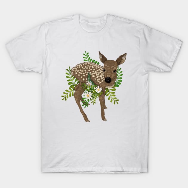 Baby Fawn T-Shirt by ArtLovePassion